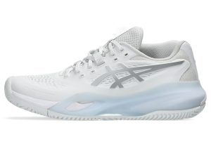 ASICS GEL-RESOLUTION X CLAY “White / Pure Silver” (1042A277-100)