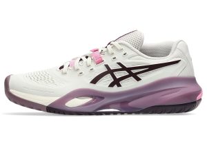 ASICS GEL-RESOLUTION X “Soft Oat / Dark Aubergine” (1042A279-250)