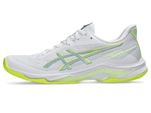 ASICS NETBURNER BALLISTIC FF 4 “White / Safety Yellow” (1052A083-107)