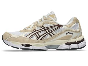 ASICS GEL-NYC “White / Roasted Coffee” (1203A383-117)