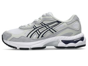 ASICS GEL-NYC PS “White / Lake Grey” (1204A176-107)