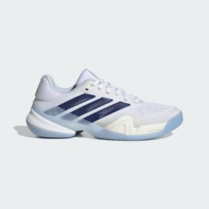Adidas Barricade 14 Tennisschoenen Cloud White / Cyber Metallic / Dark Blue (JS4112)