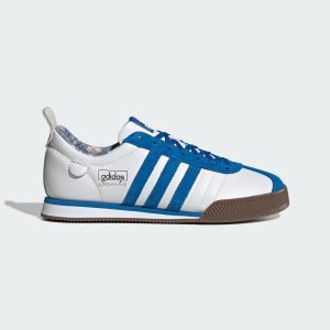 Adidas SAMBA 62 SUPER MERCEDES AMG PETRONAS F1 TEAM SCHOENEN Cloud White / Blue Bird / Gum (KJ3265)