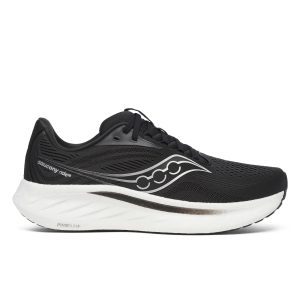 SAUCONY Ride 18 “Black / White” (S21000-100)