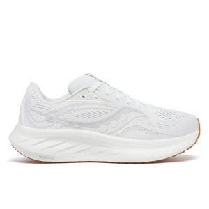 SAUCONY Ride 18 “White / Gum” (S11000-107)