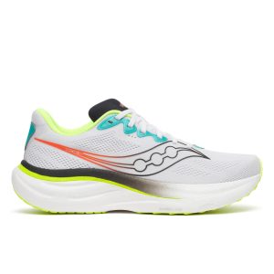 SAUCONY Ride 19 “White / Citron” (S101566-1036)