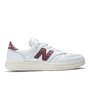 NEW BALANCE T500 “White / Washed Burgundy” (CT500LPB)