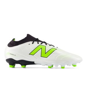 NEW BALANCE TEKELA TEAM LOW LACED FG V5 “White / Black / Pixel Green” (ST3FSP5)