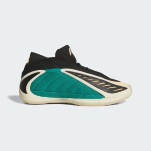 Adidas Anthony Edwards 2 Equipment Green / Core Black / Warm Vanilla (JQ9495)