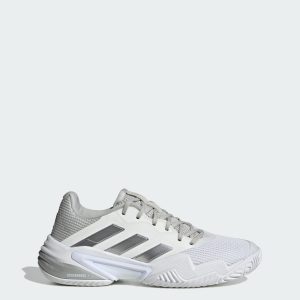 Adidas BARRICADE 13 “CLOUD WHITE CORE BLACK GREY” (IF0407)