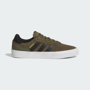 adidas Busenitz Vulc II Olive Strata Core Black Cloud White (JQ1027)