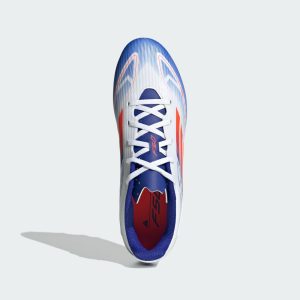 adidas F50 Club Flexible Ground Cloud White Solar Red Lucid Blue (IE0611)