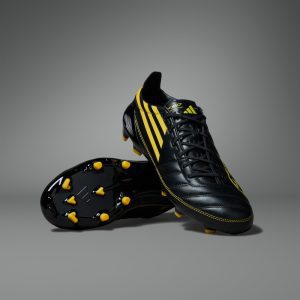 adidas F50 Elite Leather 2010 FG Remake Pack Black Yellow (IH0946)
