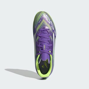 adidas F50 League FG/MG Purple Rush Cloud White Lucid Lemon (JH7747)