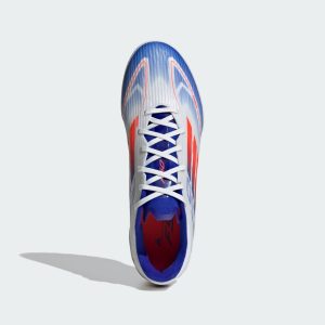adidas F50 League Turf Cloud White Solar Red Lucid Blue (IF1343)