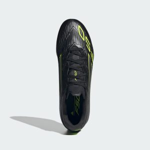 adidas F50 League Turf Core Black Iron Metallic Lucid Lemon (JH7725)
