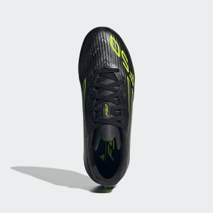 adidas F50 League Turf Core Black Iron Metallic Lucid Lemon (JH9999)