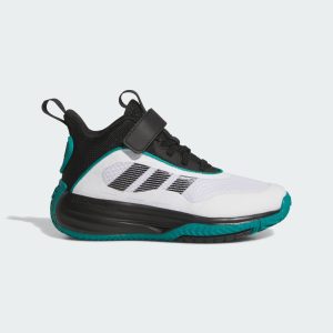 adidas Ownthegame 3.0 Cloud White Core Black Pure Teal (JQ7940)