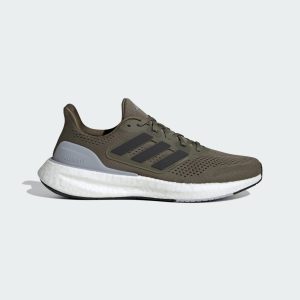 adidas Pureboost 23 Olive Strata Core Black Halo Silver (IF1548)