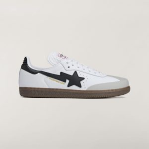 Adidas Samba “Bape – White Black” (JR9245)