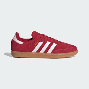 Adidas SAMBA OG SCHOENEN Team Victory Red / Cloud White / Gum (KJ2788)