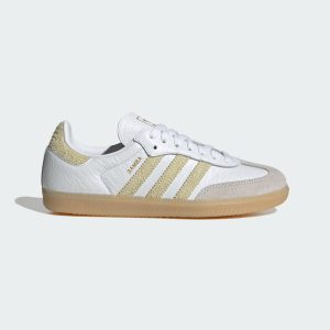 Adidas SAMBA OG Cloud White / Dual Yellow / Gum (LA0972)