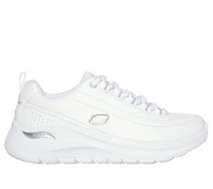 Skechers Arch Fit 2.0 – Star Bound Sneaker Wit/Zilver