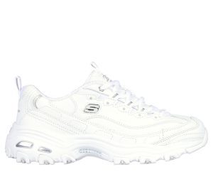 Skechers D’Lites – Fresh Start Sneaker Wit/Zilver