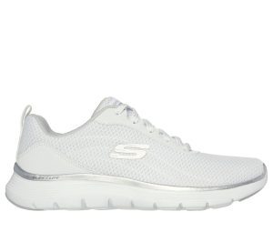 Skechers Flex Appeal 5.0 – Uptake Sneaker Wit/Zilver