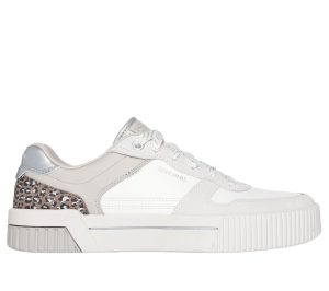 Skechers Jade – Lustrous Luxury Sneaker Wit