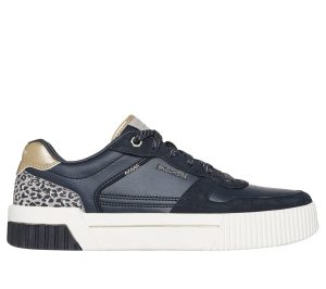 Skechers Jade – Lustrous Luxury Sneaker Zwart