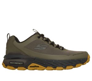 Skechers Max Protect – Promote Track Sneaker Olijf