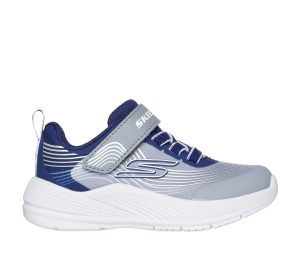 Skechers Microspec Advance Sneaker Marine/Licht Grijs