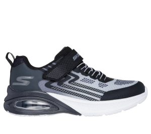Skechers Microspec Max Advance Sneaker Zwart/Houtskool