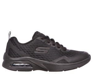 Skechers Microspec Max Sneaker Zwart