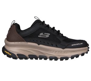 Skechers Relaxed Fit: D’Lux Trekker Sneaker Zwart/Natuurlijk