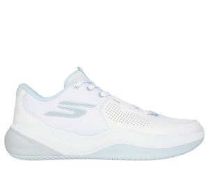 Skechers SKX LEAGUE Sneaker Wit/Licht Blauw