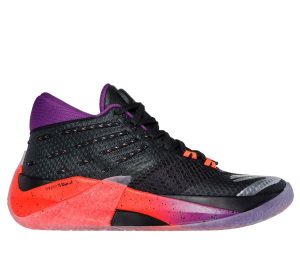 Skechers SKX REIGN Sneaker Zwart/Purper/Roze