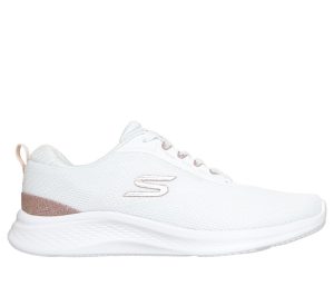 Skechers Skech-Lite Pro 2.0 – Brilliant Shimmer Sneaker Wit/Roos Goud