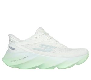 Skechers Slip-ins: Aero Burst Sneaker Gebroken Wit/Groente