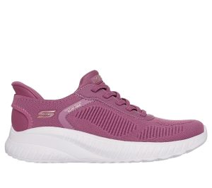 Skechers Slip-ins: BOBS Sport Squad Chaos Sneaker Donker Roos