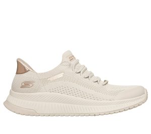 Skechers Slip-ins: BOBS Squad 4 – Dire Step Sneaker Gebroken Wit