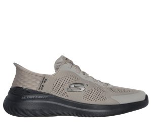 Skechers Slip-ins: Bounder 2.0 – Emerged Sneaker Taupe/Zwart