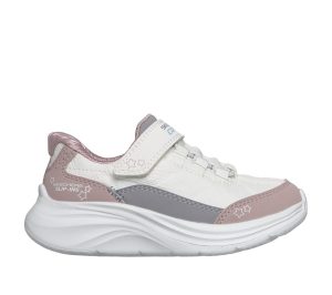 Skechers Slip-ins: Comfy Sprints – Cozy Fit Sneaker Wit/Lavendel