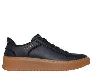 Skechers Slip-ins: Court Break – Double Vented Sneaker Zwart/Natuurlijk