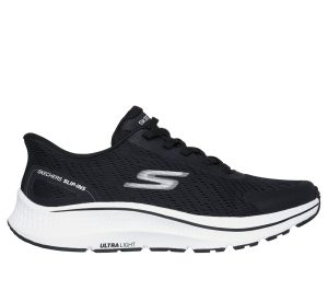 Skechers Slip-ins: GO RUN Consistent 2.0 – Worldview Sneaker Zwart/Wit