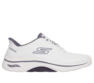 Skechers Slip-ins: GO WALK Arch Fit 2.0 – Kathy Sneaker Wit/Purper