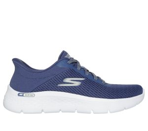 Skechers Slip-ins: GO WALK Flex – Carla Sneaker Blauw/Groente