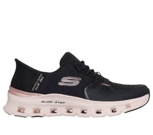 Skechers Slip-ins: Glide-Step Pro – Radiant Stride Sneaker Zwart/Roos Goud