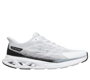 Skechers Slip-ins: Glide-Step Vortex Sneaker Wit/Zwart